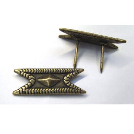 Braided Anvil Brass Oxford Decorative Upholstery Nail
