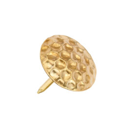 15mm '1505M' Decorative Nail - Brass Plated